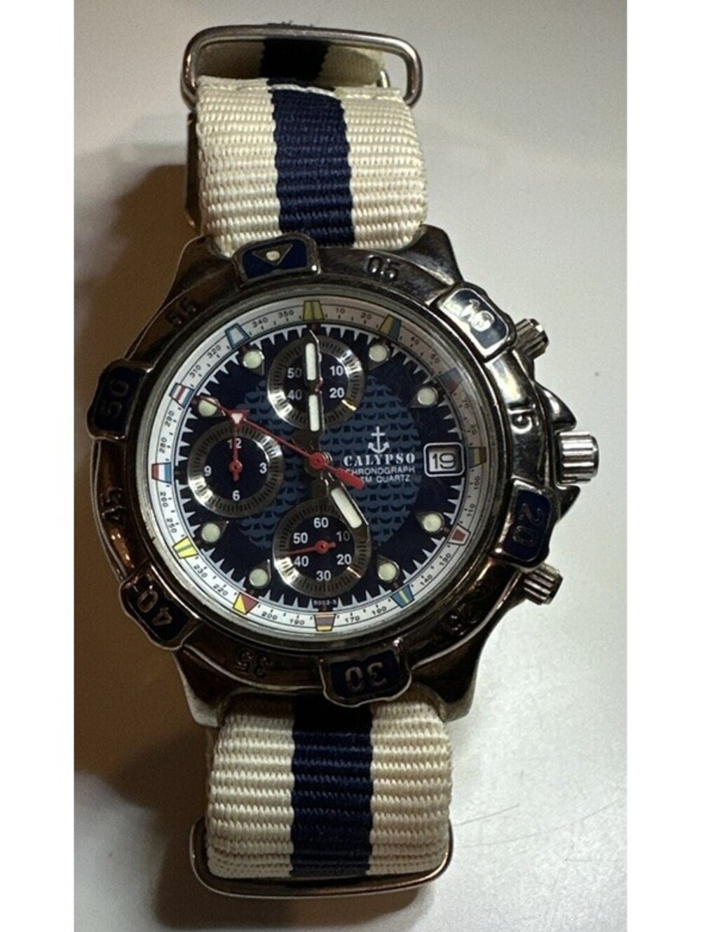 Calypso Chrono 5002 Registered Model Marine Sport Collection